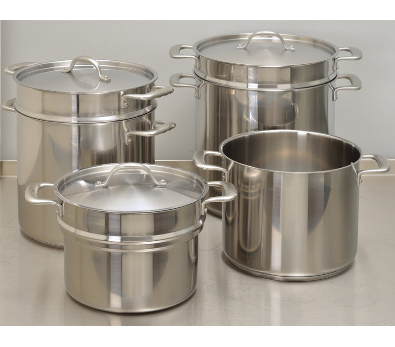 Update International Double Boiler Stock Pot with Lid Wayfair.ca